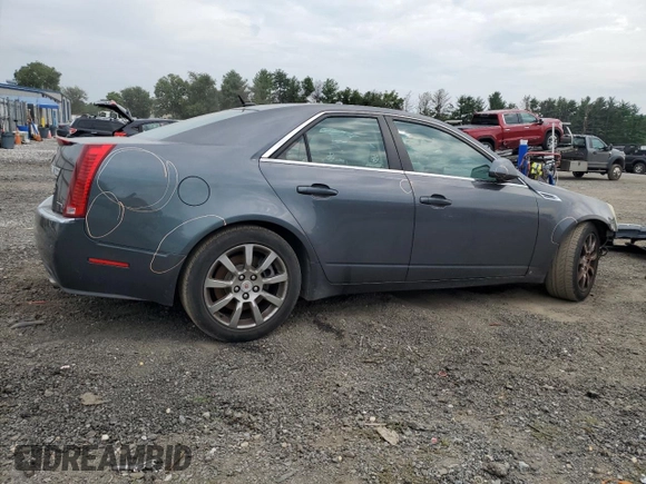 2008 Cadillac CTS RWD w/1SB with VIN 1G6DP57V480115680, listed as a Copart auction lot 68004804 with 106,785 mi miles and Salvage Title. Bid and sale history available at carsss.com. Image 3.