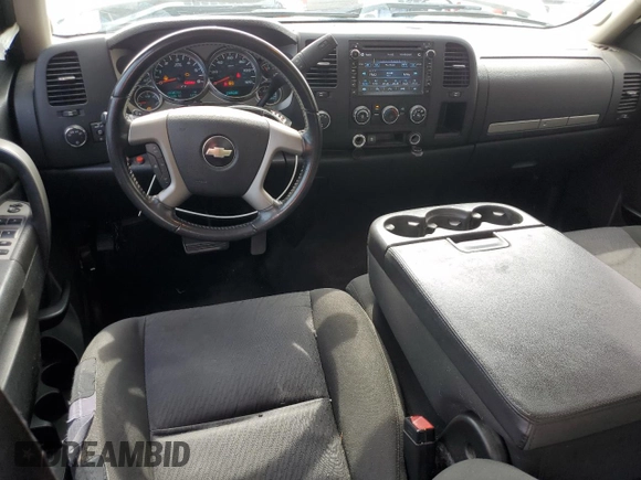 2010 Chevrolet Silverado 1500 LT with VIN 1GCSKSE35AZ190683, listed as a Copart auction lot 54016075 with 166,686 mi miles and Salvage Title. Bid and sale history available at DreamBid. Image 8.