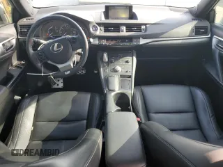 2015 Lexus CT 200h with VIN JTHKD5BH7F2213553, listed as a Copart auction lot 59564645 with 140,475 mi miles and Salvage title. Bid and sale history available at DreamBid. Image 8.