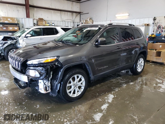 2016 Jeep Cherokee Latitude with VIN 1C4PJMCS4GW239803, listed as a Copart auction lot 49845735 with 104,306 mi miles and Salvage Title. Bid and sale history available at carsss.com. Image 1.