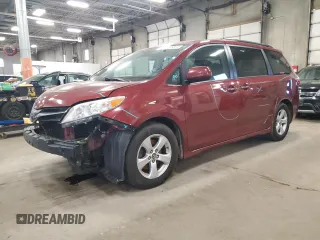 2018 Toyota Sienna LE Auto Access Seat with VIN 5TDKZ3DC9JS910491, listed as a Copart auction lot 54949515 with 150,801 mi miles and Salvage title. Bid and sale history available at DreamBid. Image 1.