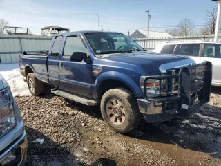 2008 Ford Super Duty F-250 SRW XL with VIN 1FTSX21R98EE35322, listed as a Copart auction lot 48799265 with 180,153 mi miles and Salvage Title. Bid and sale history available at carsss.com. Image 4.