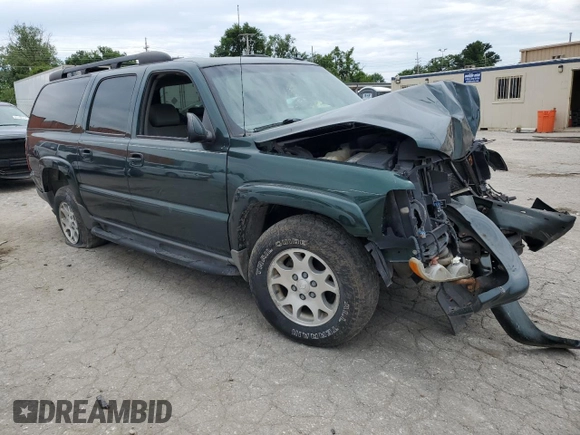 2003 Chevrolet Suburban Z71 with VIN 3GNFK16Z83G313398, listed as a Copart auction lot 60282654 with 0 mi miles and Salvage Title. Bid and sale history available at carsss.com. Image 4.