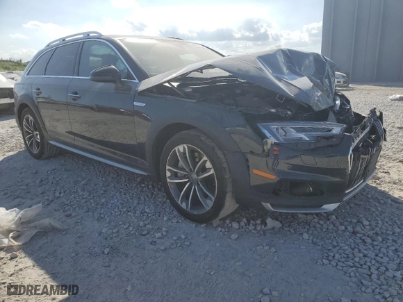 2017 Audi allroad Premium Plus with VIN WA18NBF40HA168764, listed as a Copart auction lot 44551895 with 104,500 mi miles and Salvage Title. Bid and sale history available at carsss.com. Image 4.