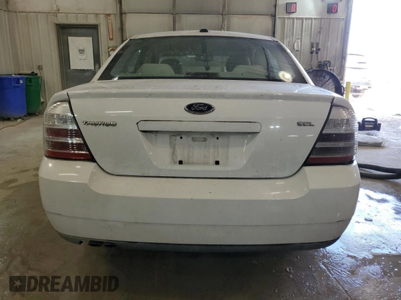 2008 Ford Taurus SEL with VIN 1FAHP24W88G186906, listed as a Copart auction lot 59939534 with 243,520 mi miles and Salvage Title. Bid and sale history available at carsss.com. Image 6.