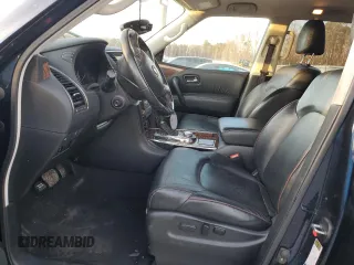 2018 Nissan Armada SV with VIN JN8AY2NC2J9558221, listed as a Copart auction lot 85910294 with 95,434 mi miles and Salvage Title. Bid and sale history available at carsss.com. Image 7.