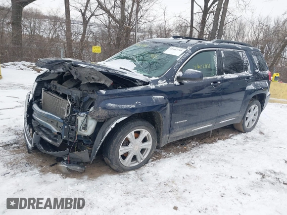 2017 GMC Terrain SLE with VIN 2GKFLTEK5H6158015, listed as a IAAI auction lot 41607701 with 98,794 mi miles. Bid and sale history available at carsss.com. Image 17.