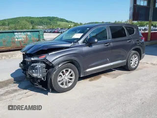 2020 Hyundai Santa Fe SE with VIN 5NMS2CAD1LH229443, listed as a IAAI auction lot 39476214 with 82,140 mi miles. Bid and sale history available at carsss.com. Image 22.
