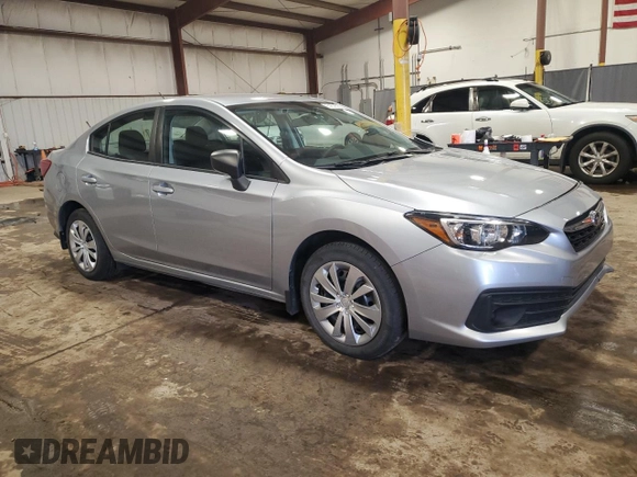 2021 Subaru Impreza with VIN 4S3GKAB61M3607464, listed as a Copart auction lot 51578755 with 46,921 mi miles and Salvage Title. Bid and sale history available at carsss.com. Image 4.