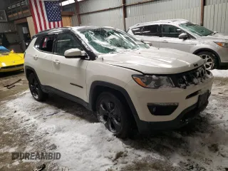 2020 Jeep Compass Altitude with VIN 3C4NJCBB4LT147559, listed as a Copart auction lot 87319264 with Not Provided miles and Salvage Title. Bid and sale history available at carsss.com. Image 4.