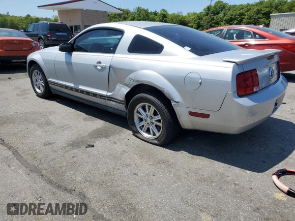 2007 Ford Mustang Deluxe with VIN 1ZVFT80N075279410, listed as a Copart auction lot 56470585 with 171,150 mi miles and Salvage title. Bid and sale history available at DreamBid. Image 2.