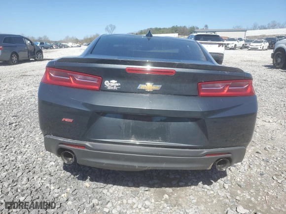 2016 Chevrolet Camaro 2LT with VIN 1G1FD1RSXG0131979, listed as a Copart auction lot 48692585 with 12,845 mi miles and Salvage Title. Bid and sale history available at carsss.com. Image 6.