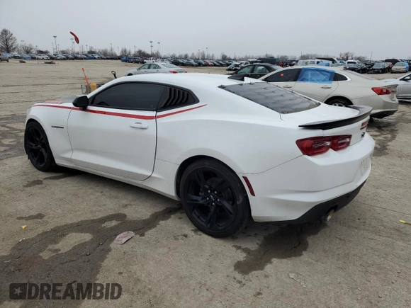 2021 Chevrolet Camaro 1LT z VIN 1G1FB1RX5M0142269, wystawiony jako Copart lot #44905105 z przebiegiem 31 586 mil mil oraz Szkoda całkowita • Salvage title. Historia ofert i sprzedaży dostępna na DreamBid. Obrazek 2.