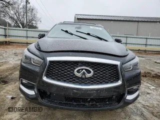 2019 Infiniti QX60 Luxe z VIN 5N1DL0MM0KC527362, wystawiony jako Copart lot #45854705 z przebiegiem 90 075 mil mil oraz Szkody całkowita. Historia ofert i sprzedaży dostępna na DreamBid. Obrazek 5.