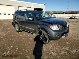 2012 Nissan Pathfinder SV with VIN 5N1AR1NB1CC638220, listed as a Copart auction lot 43397085 with 106,178 mi miles and Salvage Title. Bid and sale history available at carsss.com. Image 11.