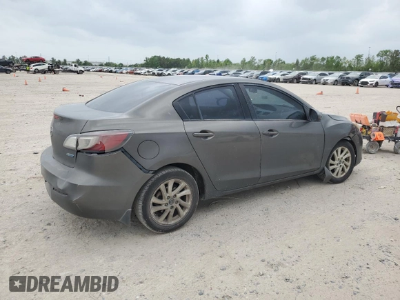 2013 Mazda 3 i Touring with VIN JM1BL1V7XD1835812, listed as a Copart auction lot 51636365 with 147,581 mi miles and Salvage title. Bid and sale history available at DreamBid. Image 3.
