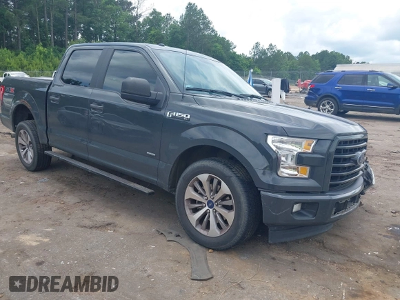 2017 Ford F-150 XL with VIN 1FTEW1CP2HKD16227, listed as a IAAI auction lot 42367227 with 129,971 mi miles and . Bid and sale history available at DreamBid. Image 1.