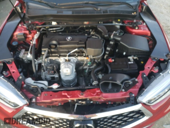 2020 Acura TLX with VIN 19UUB1F32LA015781, listed as a Copart auction lot 80426414 with 39,165 mi miles and Salvage Title. Bid and sale history available at carsss.com. Image 11.
