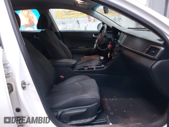 2018 Kia Optima S with VIN 5XXGT4L35JG209737, listed as a IAAI auction lot 41806505 with 98,869 mi miles and . Bid and sale history available at DreamBid. Image 5.