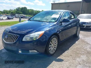 2011 Buick Regal CXL RL2 with VIN W04GP5EC3B1021703, listed as a IAAI auction lot 42208365 with 78,182 mi miles and . Bid and sale history available at DreamBid. Image 2.