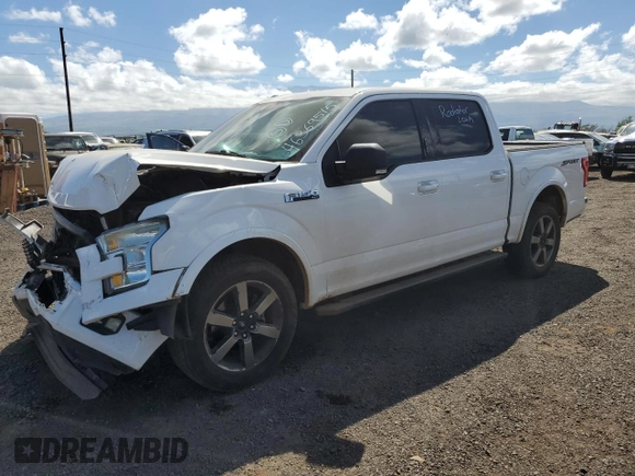 2015 Ford F-150 XL with VIN 1FTEW1CFXFFC94975, listed as a Copart auction lot 46369515 with 88,890 mi miles and Salvage Title. Bid and sale history available at carsss.com. Image 1.