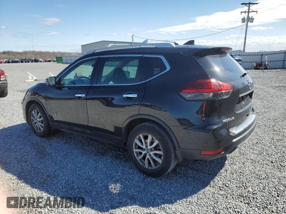 2017 Nissan Rogue SV with VIN 5N1AT2MT7HC896430, listed as a Copart auction lot 48078795 with 99,566 mi miles and Salvage Title. Bid and sale history available at carsss.com. Image 2.