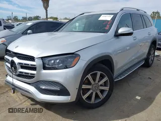 2020 Mercedes-Benz GLS 450 z VIN 4JGFF5KE2LA188979, wystawiony jako IAAI lot #41687936 z przebiegiem 68 536 mil mil oraz . Historia ofert i sprzedaży dostępna na DreamBid. Obrazek 2.