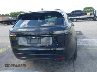 2025 Land Rover Range Rover Velar Dynamic SE with VIN SALYL2EX8SA810607, listed as a IAAI auction lot 41568626 with 565 mi miles and . Bid and sale history available at DreamBid. Image 17.