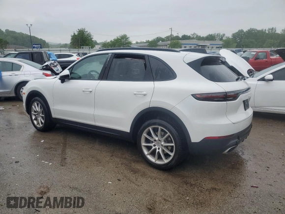 2023 Porsche Cayenne Turbo S E-Hybrid with VIN WP1AA2AY9PDA03787, listed as a Copart auction lot 55418585 with Not provided miles and Salvage title. Bid and sale history available at DreamBid. Image 2.