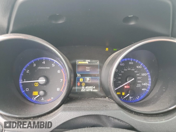 2017 Subaru Outback Premium with VIN 4S4BSACC2H3294702, listed as a Copart auction lot 55891975 with 221,478 mi miles and Clean Title. Bid and sale history available at DreamBid. Image 9.