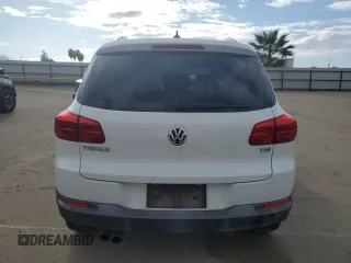 2017 Volkswagen Tiguan S with VIN WVGAV7AX9HK017871, listed as a Copart auction lot 48767785 with 49,608 mi miles and Salvage Title. Bid and sale history available at DreamBid. Image 6.