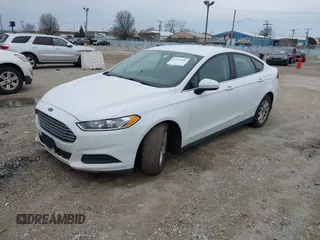2015 Ford Fusion S with VIN 3FA6P0G71FR242707, listed as a IAAI auction lot 41955101 with 235,544 mi miles. Bid and sale history available at carsss.com. Image 2.