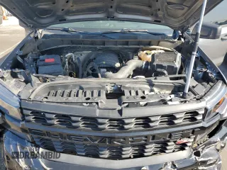 2021 Chevrolet Silverado 1500 Custom Trail Boss with VIN 1GCPYCEF5MZ430436, listed as a Copart auction lot 52027245 with 60,656 mi miles and Salvage Title. Bid and sale history available at DreamBid. Image 11.
