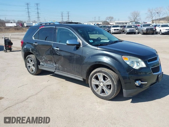 2012 Chevrolet Equinox LTZ with VIN 2GNFLGE59C6388766, listed as a IAAI auction lot 41781068 with 167,190 mi miles. Bid and sale history available at carsss.com. Image 1.