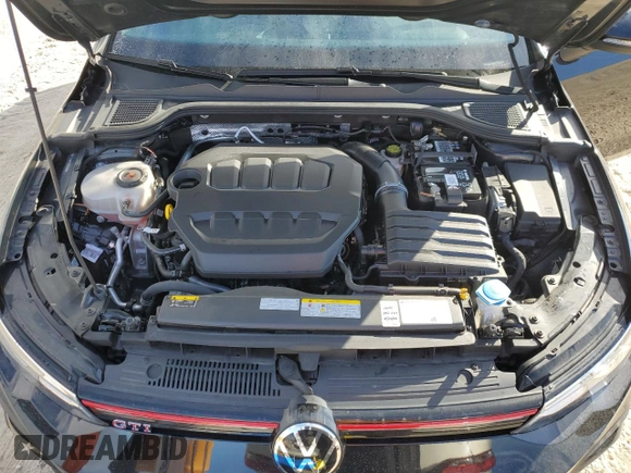 2022 Volkswagen Golf GTI SE with VIN WVWN87CD4NW153426, listed as a Copart auction lot 42618845 with 18,243 mi miles and Non Repairable. Bid and sale history available at carsss.com. Image 12.