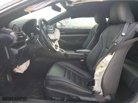 2015 Lexus RC 350 with VIN JTHHE5BC4F5007519, listed as a Copart auction lot 76806594 with 77,145 mi miles and Salvage Title. Bid and sale history available at carsss.com. Image 7.
