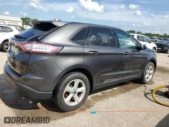 2016 Ford Edge SE with VIN 2FMPK3G91GBB37385, listed as a Copart auction lot 62074095 with 63,124 mi miles and Salvage title. Bid and sale history available at DreamBid. Image 3.