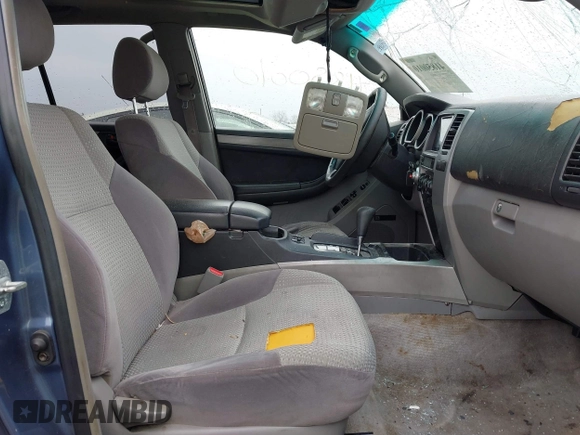 2004 Toyota 4Runner SR5 with VIN JTEBU14R248023777, listed as a IAAI auction lot 41850010 with 301,919 mi miles and . Bid and sale history available at DreamBid. Image 5.