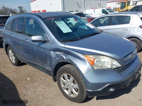 2007 Honda CR-V EX-L with VIN 5J6RE48767L019477, listed as a IAAI auction lot 41777174 with 110,475 mi miles. Bid and sale history available at carsss.com. Image 1.