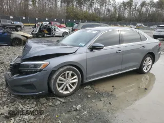 2020 Volkswagen Passat 2.0T SE with VIN 1VWSA7A38LC012730, listed as a Copart auction lot 45596335 with 69,611 mi miles and Salvage Title. Bid and sale history available at carsss.com. Image 1.