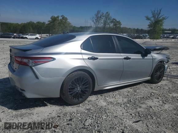 2019 Toyota Camry LE with VIN 4T1B11HK4KU242217, listed as a Copart auction lot 52715165 with 62,085 mi miles and Salvage Title. Bid and sale history available at carsss.com. Image 3.