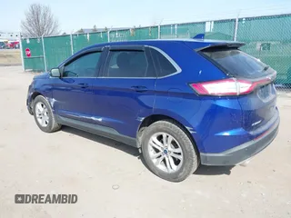 2015 Ford Edge SEL with VIN 2FMTK4J84FBC18514, listed as a IAAI auction lot 41807224 with 117,497 mi miles. Bid and sale history available at carsss.com. Image 3.