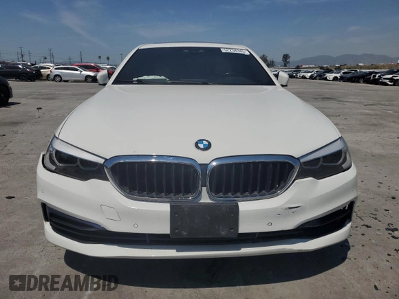 2020 BMW 5 Series 530e with VIN WBAJA9C07LCD42789, listed as a Copart auction lot 52234345 with Not Provided miles and Salvage Title. Bid and sale history available at DreamBid. Image 5.