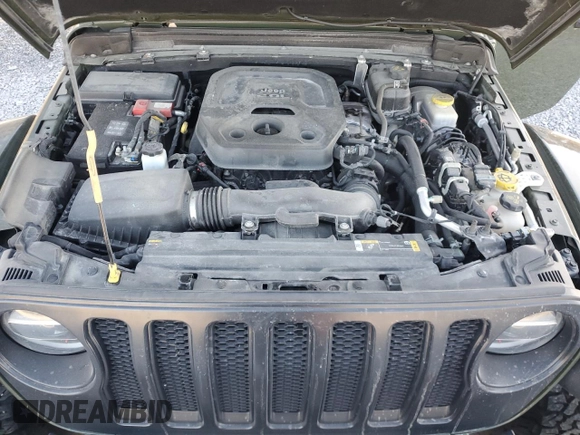 2021 Jeep Wrangler Unlimited Rubicon с VIN 1C4HJXFN6MW652765, выставлен на аукционе Copart как лот 81967164 с пробегом 52 380 миль миль и Списание • Salvage title. История ставок и продаж доступна на DreamBid. Изображение 12.