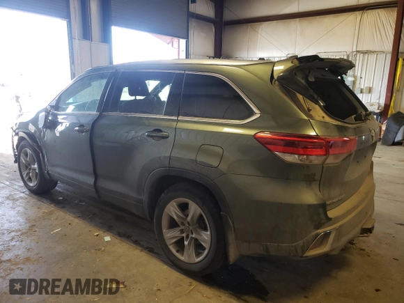 2019 Toyota Highlander Limited с VIN 5TDDZRFH3KS917491, выставлен на аукционе Copart как лот 37981443 с пробегом 84 704 миль миль и . История ставок и продаж доступна на DreamBid. Изображение 2.