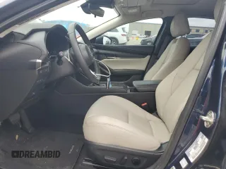 2023 Mazda 3 S Carbon Edition with VIN 3MZBPACM9PM366679, listed as a Copart auction lot 55825035 with 19,745 mi miles and Salvage title. Bid and sale history available at DreamBid. Image 7.