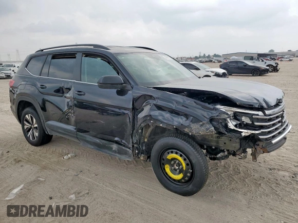 2024 Volkswagen Atlas SE z VIN 1V2LR2CA4RC580463, wystawiony jako Copart lot #58002775 z przebiegiem 300 mil mil oraz Szkoda całkowita • Salvage title. Historia ofert i sprzedaży dostępna na DreamBid. Obrazek 4.