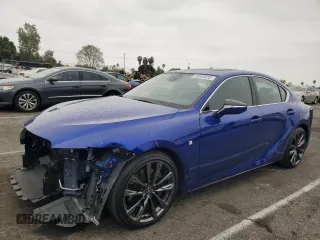 2024 Lexus IS 350 F Sport z VIN JTHGZ1B25R5078460, wystawiony jako Copart lot #53353635 z przebiegiem 5 482 mil mil oraz Szkoda całkowita • Salvage title. Historia ofert i sprzedaży dostępna na DreamBid. Obrazek 1.