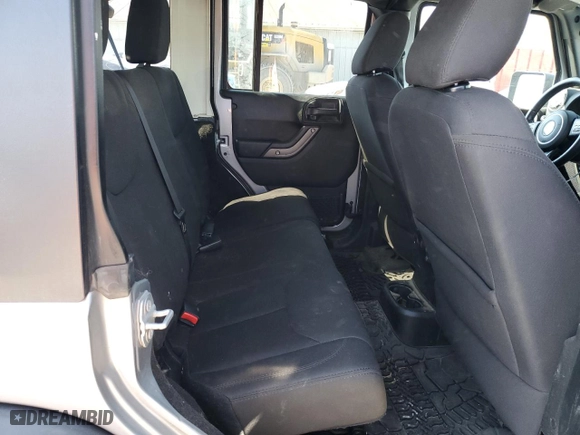 2017 Jeep Wrangler Unlimited Sport with VIN 1C4BJWDG0HL574026, listed as a Copart auction lot 52962145 with 280,127 mi miles and Salvage Title. Bid and sale history available at carsss.com. Image 11.