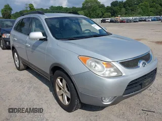 2008 Hyundai Veracruz GLS with VIN KM8NU73C38U075087, listed as a IAAI auction lot 42817571 with 185,379 mi miles and . Bid and sale history available at DreamBid. Image 1.